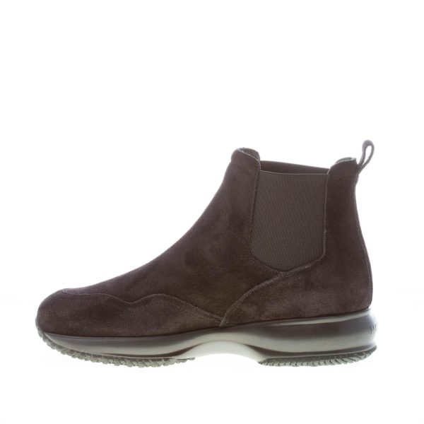 HOGAN donna stivaletto Interactive Chelsea in camoscio NERO - immagine 5