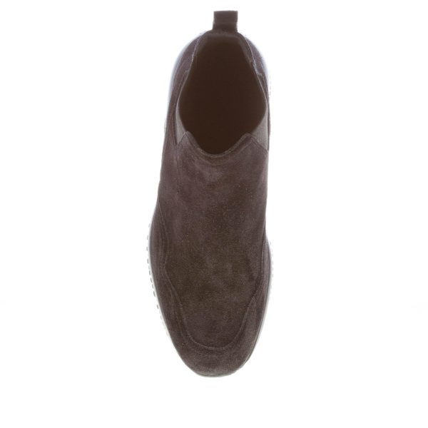 HOGAN donna stivaletto Interactive Chelsea in camoscio NERO - immagine 7