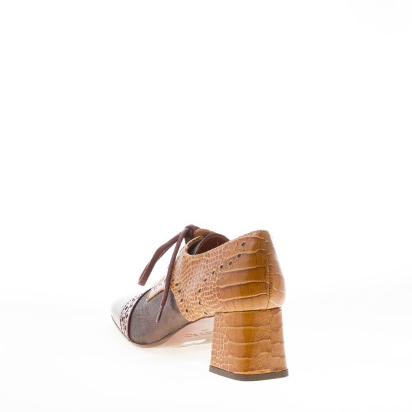 CHIE MIHARA donna scarpa francesina Vynya in pelle MULTICOLORE. Tacco 5 cm - immagine 3