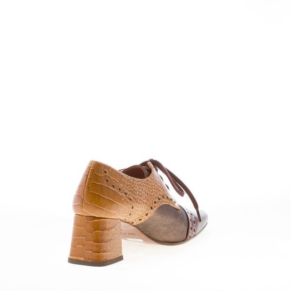 CHIE MIHARA donna scarpa francesina Vynya in pelle MULTICOLORE. Tacco 5 cm - immagine 4