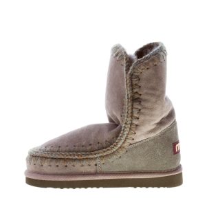 MOU donna stivaletto Eskimo Boot 24 in montone GRIGIO SCURO