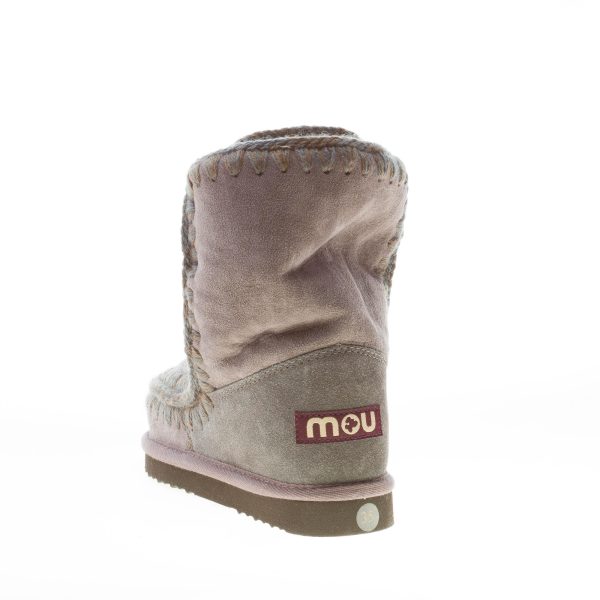 MOU donna stivaletto Eskimo Boot 24 in montone GRIGIO SCURO - immagine 3