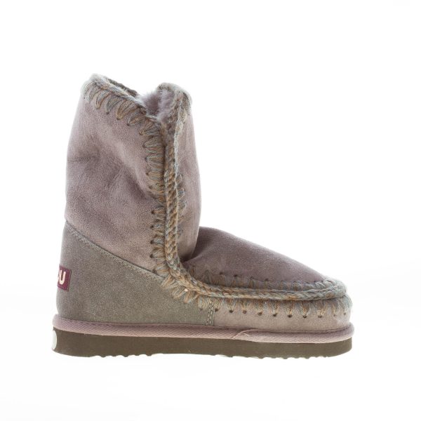 MOU donna stivaletto Eskimo Boot 24 in montone GRIGIO SCURO - immagine 5