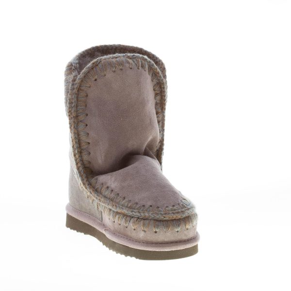 MOU donna stivaletto Eskimo Boot 24 in montone GRIGIO SCURO - immagine 6
