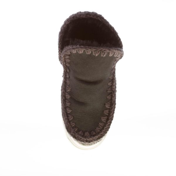 MOU donna stivaletto Eskimo Trainer in montone NERO - immagine 7