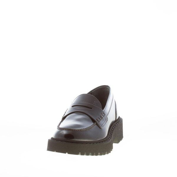 HOGAN donna mocassino H543 in pelle NERO con mascherina - immagine 2