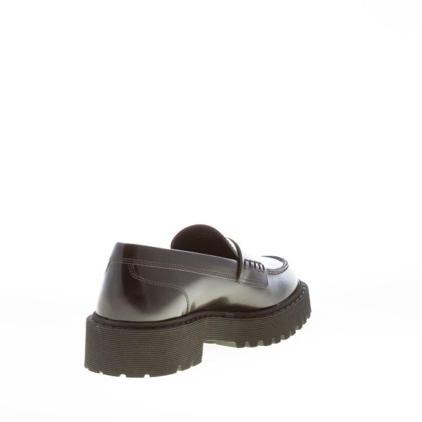 HOGAN donna mocassino H543 in pelle NERO con mascherina - immagine 4