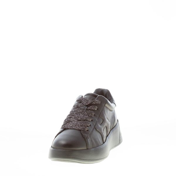 HOGAN donna sneaker Rebel H562 in nappa NERO - immagine 2