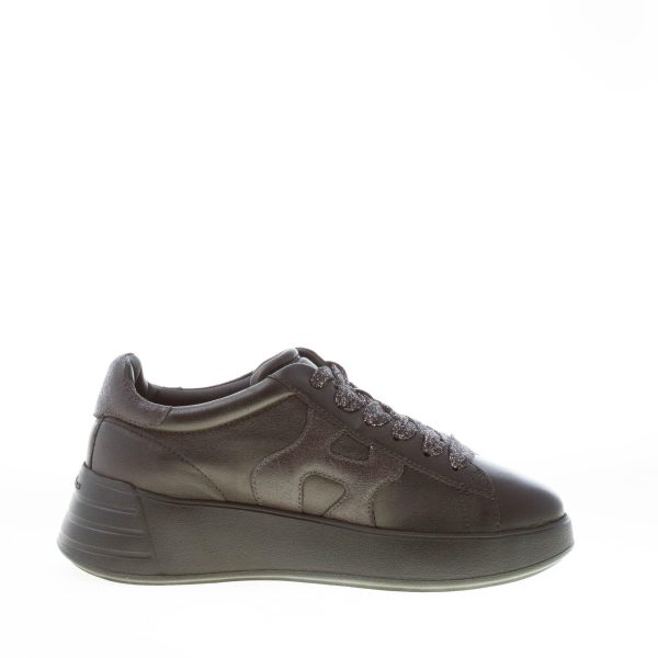 HOGAN donna sneaker Rebel H562 in nappa NERO - immagine 5