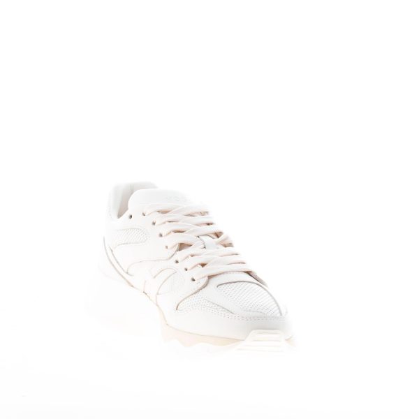 HOGAN donna sneaker H665 in pelle BEIGE con punzonature - immagine 6