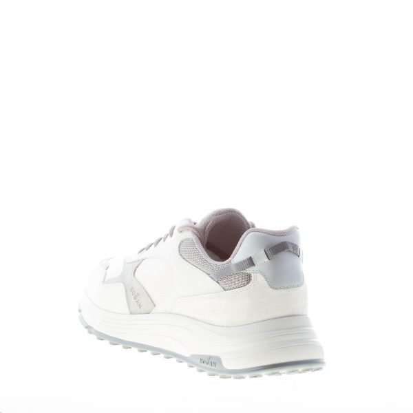 HOGAN uomo Hyperlight sneaker in camoscio e tessuto BEIGE più GRIGIO - immagine 3
