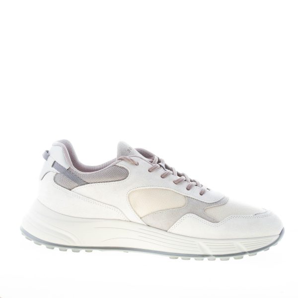 HOGAN uomo Hyperlight sneaker in camoscio e tessuto BEIGE più GRIGIO - immagine 5