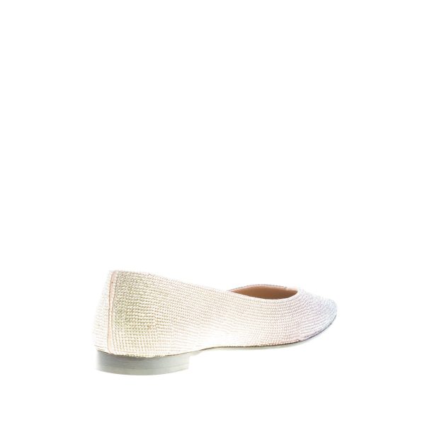 PROSPERINE donna ballerina in pelle con finitura degradè Crystals VIOLA ORO - immagine 4