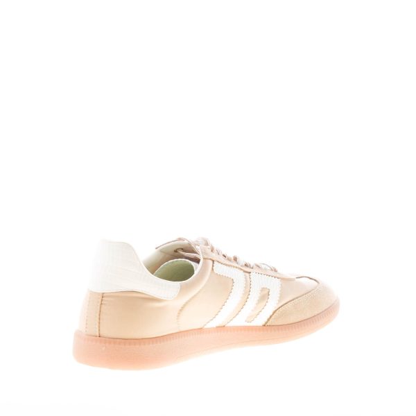 BACK 70 uomo sneaker Ghost 05 in tessuto e camoscio BEIGE più bianco - immagine 4