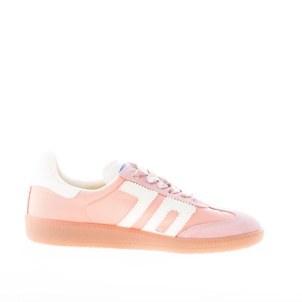 BACK 70 donna sneaker Ghost 15 in tessuto e camoscio ROSA più bianco - immagine 5