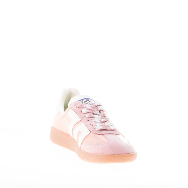 BACK 70 donna sneaker Ghost 15 in tessuto e camoscio ROSA più bianco - immagine 6