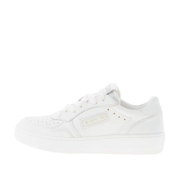 BACK 70 donna sneaker Slam P V1 in pelle BIANCO