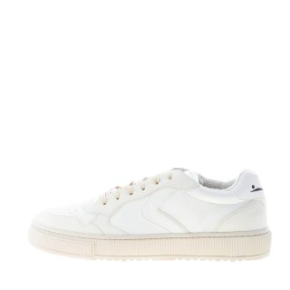VOILE BLANCHE uomo sneaker Hybro 03 in pelle vegana BIANCO più CREMA