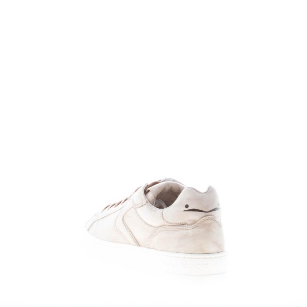 VOILE BLANCHE uomo sneaker Layton 100 in pelle BEIGE - immagine 3