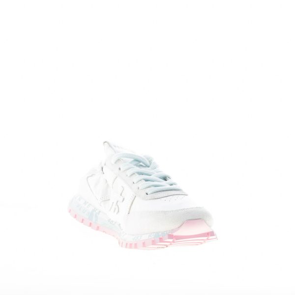 PREMIATA donna sneaker SEAND 6251 in tessuto e camoscio GHIACCIO con elastico - immagine 6