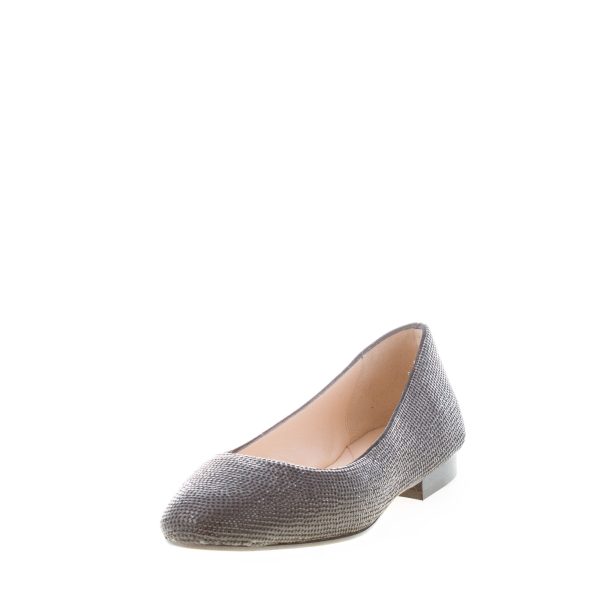 PROSPERINE donna ballerina in pelle con finitura glitter NERO - immagine 2