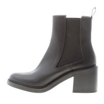 ROBERTO FESTA donna stivaletto Chelsea Sally in pelle NERO. Tacco 7 cm