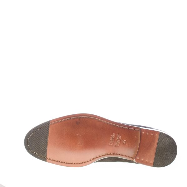 JEROLD WILTON uomo stivaletto Chelsea elasticizzato in camoscio NERO. Suola cuoio - immagine 6