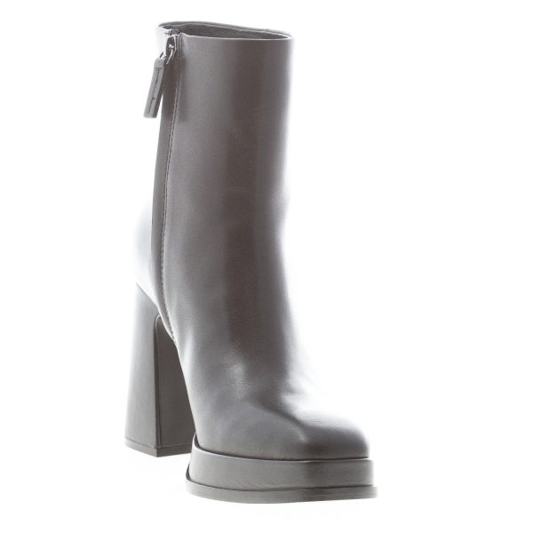 ASH donna stivaletto Alyx in pelle NERO con zip e platform. Tacco 9,5 cm - immagine 6