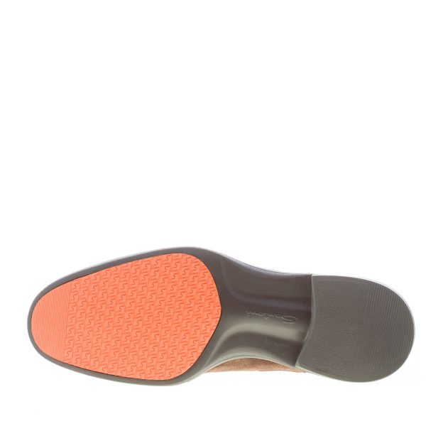 SANTONI uomo stivaletto Easy in pelle scamosciata TESTA DI MORO. Suola gomma - immagine 7