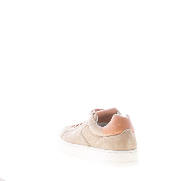 VOILE BLANCHE uomo sneaker Layton 100 in nabuk GRIGIO TAUPE - immagine 3