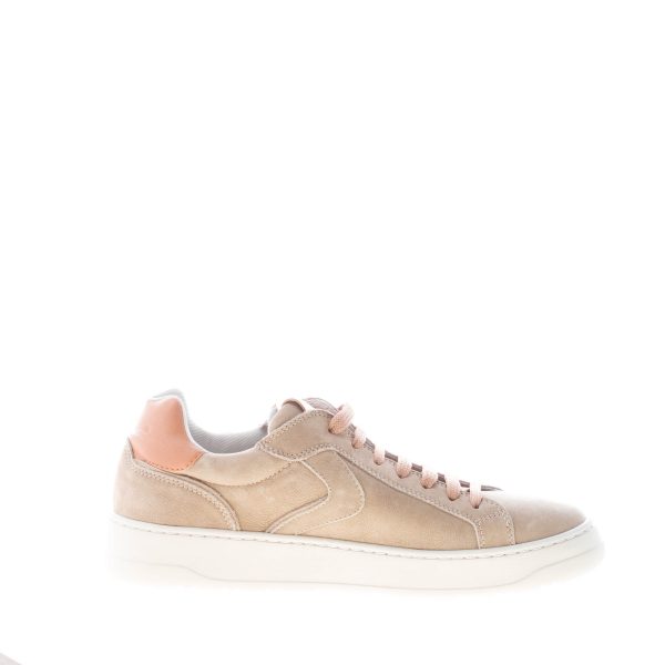 VOILE BLANCHE uomo sneaker Layton 100 in nabuk GRIGIO TAUPE - immagine 4