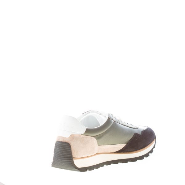 HOGAN uomo H671 sneaker 86er in pelle VERDE e camoscio NERO - immagine 4