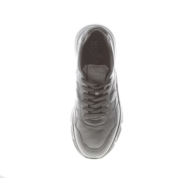 HOGAN uomo Hyperlight sneaker in nappa NERO - immagine 6
