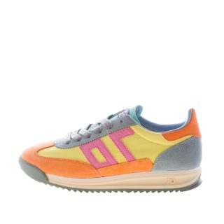BACK 70 donna sneaker Barkley Jogger 53 in tessuto e camoscio MULTICOLORE