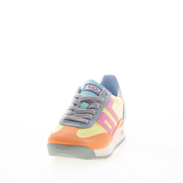 BACK 70 donna sneaker Barkley Jogger 53 in tessuto e camoscio MULTICOLORE - immagine 2