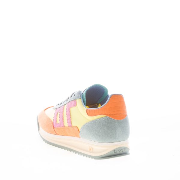 BACK 70 donna sneaker Barkley Jogger 53 in tessuto e camoscio MULTICOLORE - immagine 3