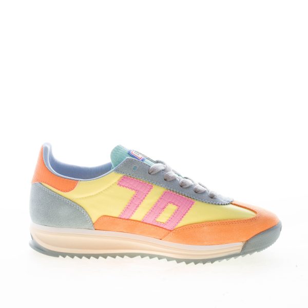 BACK 70 donna sneaker Barkley Jogger 53 in tessuto e camoscio MULTICOLORE - immagine 4