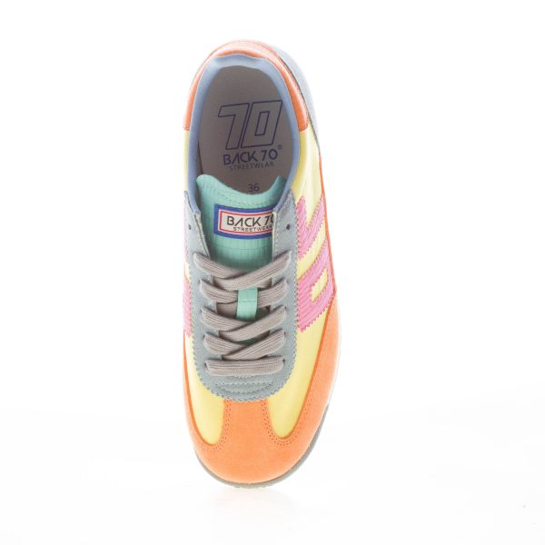 BACK 70 donna sneaker Barkley Jogger 53 in tessuto e camoscio MULTICOLORE - immagine 5