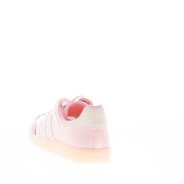 BACK 70 donna sneaker Ghost Degradè in tessuto e camoscio ROSA più bianco - immagine 3