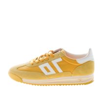 BACK 70 uomo sneaker Barkley Jogger in tessuto e camoscio GIALLO più bianco