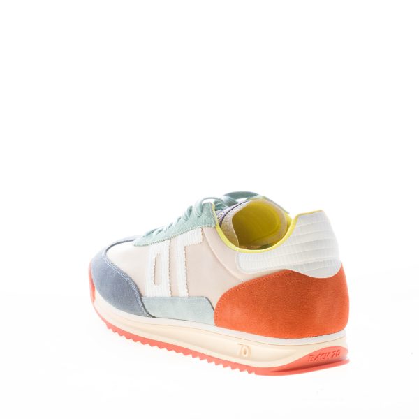 BACK 70 uomo sneaker Barkley Jogger in tessuto e camoscio MULTICOLORE - immagine 3