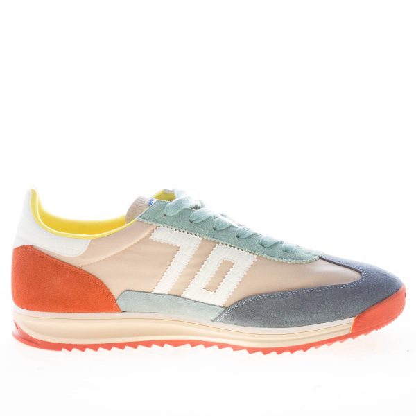 BACK 70 uomo sneaker Barkley Jogger in tessuto e camoscio MULTICOLORE - immagine 4
