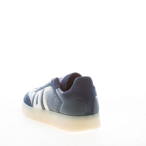 BACK 70 uomo sneaker Boston in pelle camoscio BLU NAVY - immagine 3