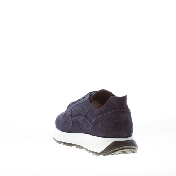 JEROLD WILTON uomo sneaker in camoscio BLU NOTTE - immagine 3