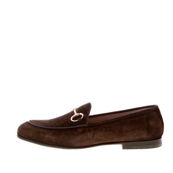 MILLE885 uomo mocassino Lipari in camoscio TESTA DI MORO con morsetto. Suola in cuoio