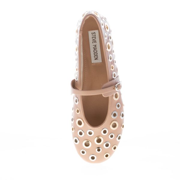 STEVE MADDEN donna ballerina Rejoice in similpelle CIPRIA con borchiette - immagine 5