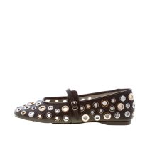 STEVE MADDEN donna ballerina Rejoice in similpelle NERO con anelli