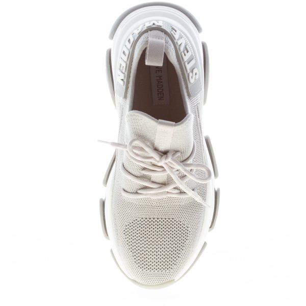 STEVE MADDEN donna sneaker Protege in tessuto mesh ARGENTO - immagine 5