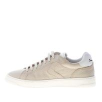 VOILE BLANCHE uomo sneaker Layton 100 in pelle martellata GHIACCIO