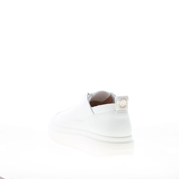 ALEXANDER SMITH uomo sneaker Wembley Deconstructed in pelle fiore BIANCO - immagine 3